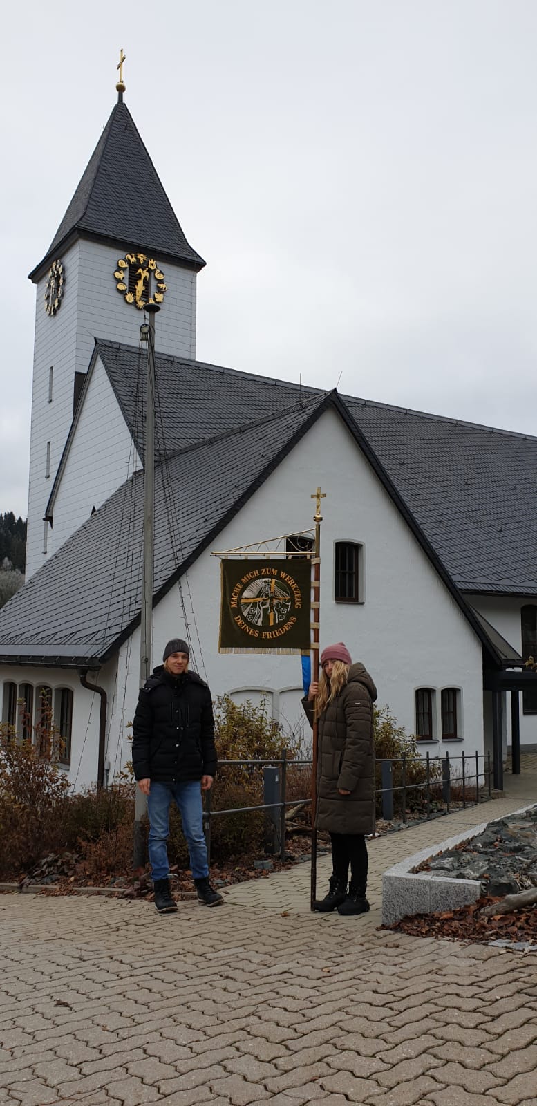 Friedensstandarte in Tettau