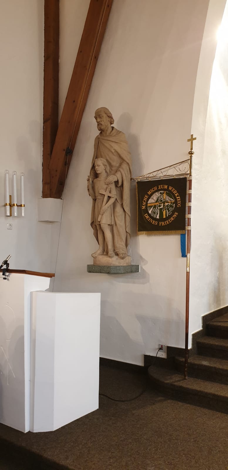 Friedensstandarte in Tettau